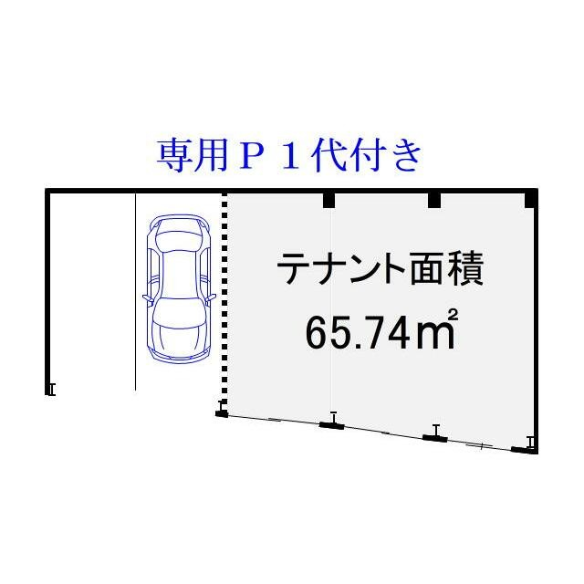 鹿児島市 高麗町 (鹿児島中央駅) の貸店舗・事務所(一部)